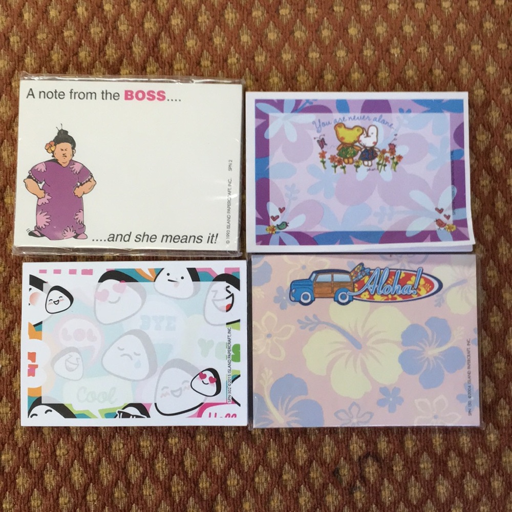 ‘Stickey Kine ’ Notes